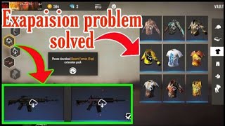 How to download expansion pack on free fire proble