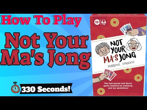How To Play Not Your Ma's Jong