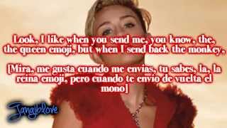 Miley Cyrus - BB Talk [Lyrics - Traducida Al Español] HD