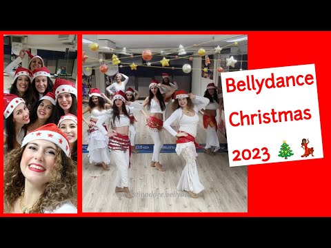 Christmas Bellydance 2023 🎄 Sassari • Cristina Dore dance school