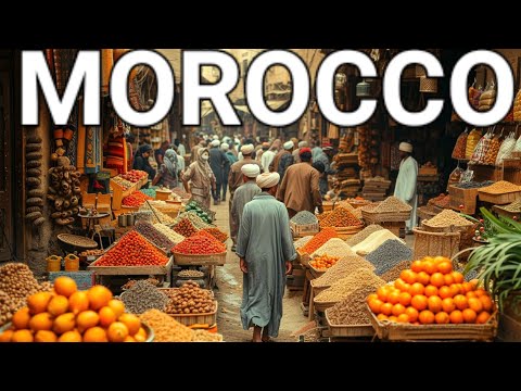 🇲🇦 ESSAOUIRA MOROCCO, MOROCCAN STREET FOOD, ESSAOUIRA MEDINA, SOUK AND FISH MARKET, 4K HDR