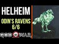 God of War All Odin's Ravens in Helheim | Odin's Ravens 6/6