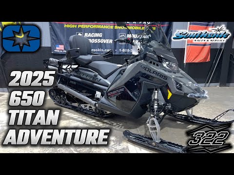 2025 POLARIS 650 TITAN ADVENTURE | MOST CAPABLE WIDETRACK WORK HORSE!