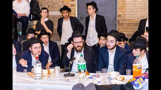 התוועדות שמחת בית השואבה ליל א' דחול המועד לתלמידי התמימים, הרב שמואל אבצן שנת תשפ"ד