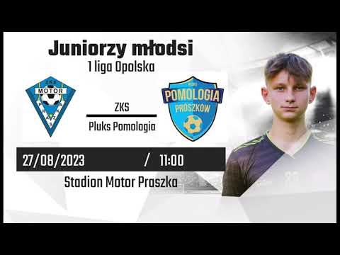 Motor Praszka - POMOLOGIA Prószków 5-0 ( Juniorzy Młodsi) 1 liga opolska