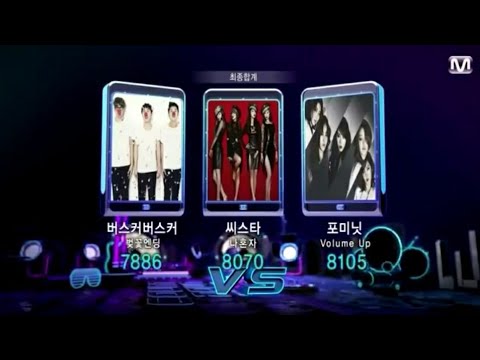 4MINUTE "Volume Up" 3RD WIN (M COUNTDOWN 120503)