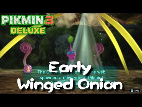Pikmin 3 Deluxe - Early Winged Onion (easy method)