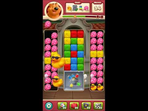 Toon Blast Level 3708 - NO BOOSTERS 🐻🐺🐱 | SKILLGAMING ✔️