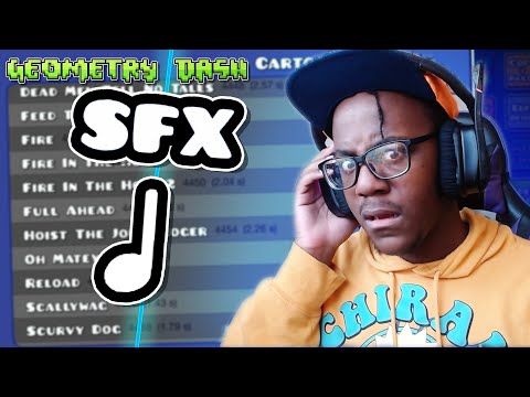 Listening To EVERY Sound Effect In Geometry Dash! (Part 1)