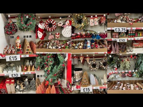 TESCO CHRISTMAS DECORS NOVA COLEÇÃO COM PREÇO NOVEMBRO 2023 | TESCO EXTRA HAUL | TRAVELANDSHOP COMIGO