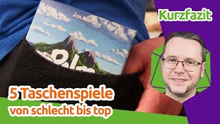 5 Taschenspiele für unterwegs - Kartenspiel-Kurzrezensionen | staygeeky