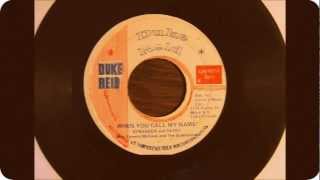 Stranger Cole & Patsy / When You Call My Name ---(Duke Reid)