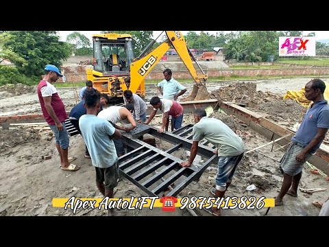 Full Complete Installation Video of Hydraulic Car Washing Lift With Butterfly And All Washing Setup