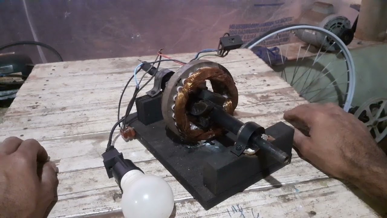 GERADOR DE ENERGIA ELÉTRICA CASEIRO MUITO SIMPLES E A CUSTO ZERO