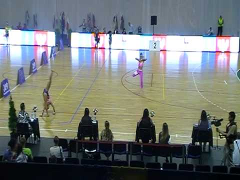 EC DiscoFreestyle 2011 Kielce - Stine Nedgård Larsen/ Madeleine Hellerød - 3rd/1st place!