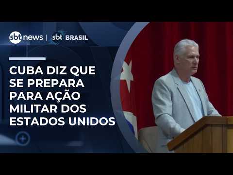 Cuba se prepara para possível agressão dos EUA, diz Miguel Díaz