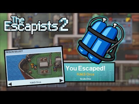 H.M.S ORCA "Scuba Doo" ESCAPE - The Escapists 2 #13