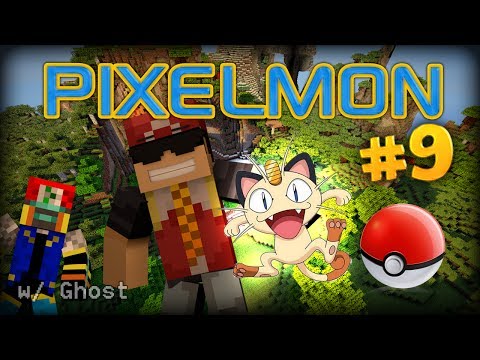 Pixelmon ep9 "POKE MASTER PRO MEOWTH!" w/ GhostGaming