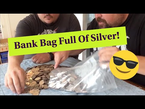 We Found A Giant Bank Bag Of Silver Coins! Oldie From The Video Vault