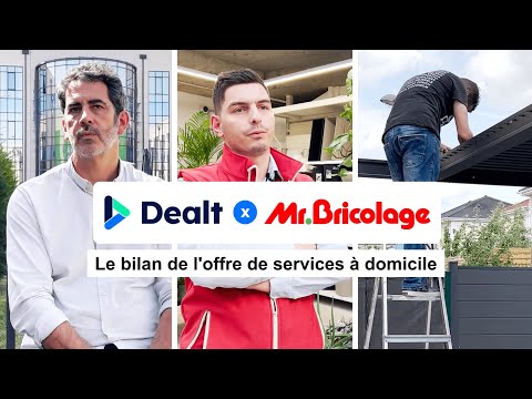 Dealt x Mr.Bricolage - Bilan de l'offre de livraison & pose à domicile
