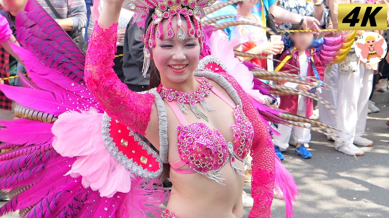 【4K】桜満開　常盤平さくらまつり　マツド・セレージャ #1 　Samba in Japan　2026