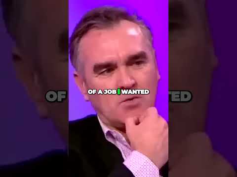 Morrissey (The Smiths) on Being Unemployed in the 80s #shorts #music #morrissey