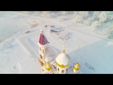 Храм в снегу