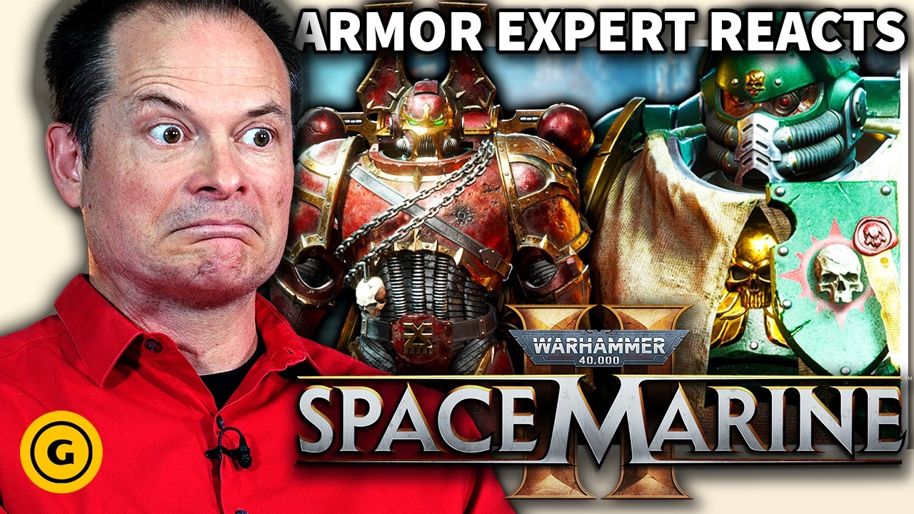 Historian & Armor Expert Reacts to Warhammer 40k Space Marine 2's Multiplayer Weapons & Armor