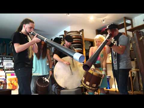 Session with members of Omnia, Katzenjammer + Saltatio Mortis