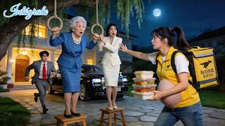 Mère et grand-mère du PDG feignent un suicide ! Une livreuse enceinte la sauve, il tombe amoureux !