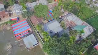preview picture of video 'Netrokona joynogor aerial view.. Small footage'