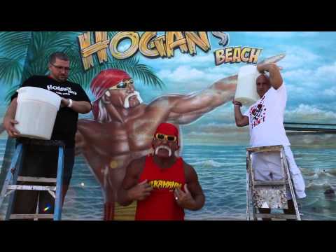 Hulk Hogan accepts the "Ice Bucket Challenge"