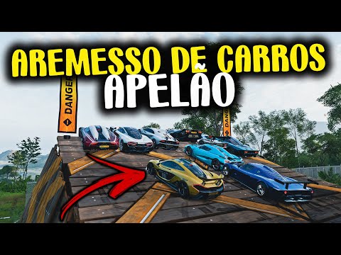 ARREMESSO DE CARROS - MAIS UM APELÃO - FORZA HORIZON 5 GAMEPLAY