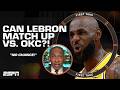 Stephen A. sees NO CHANCE for LeBron & the Lakers to take down the Thunder 👀 | First Take