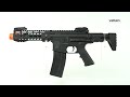 Product video forValken PDW Alloy Series CQB Metal AEG Airsoft Rifle - BLACK
