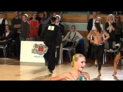 Latvia Open 2011 Youth Latin Arturs Voicehovics - Anastasija Golubcova final jive