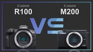 Video thumbnail for Canon EOS R100 vs Canon EOS M200 by DSLR VS