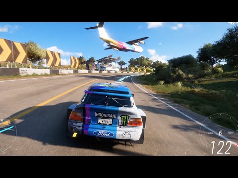 500hp Hoonigan Ford Escort RS Cosworth WRC Testing - Forza Horizon 5