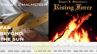 Download lagu [TAB] Far Beyond the Sun / Yngwie J. Malmsteen - Full Guitar Cover mp3