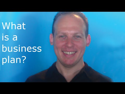 What is a business plan Video