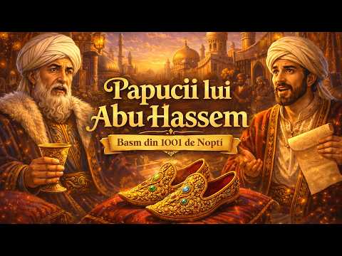 Papucii lui Abu Cassem: Blestemul lăcomiei - (basm din 1001 de nopti) | Colectia de basme orientale🐪
