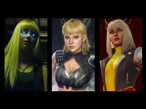 "Magik" Evolution in Cartoons, Movies and Video Games (Marvel Comics)