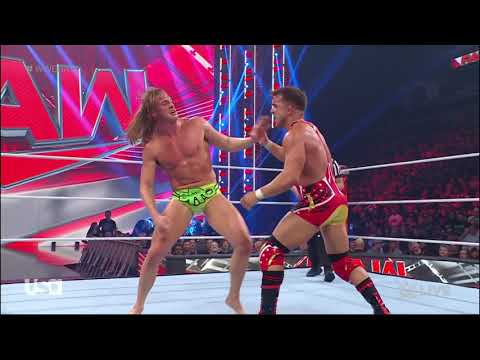 Ricochet vs. Matt Riddle vs. Chad Gable vs. Tommaso Ciampa - WWE RAW | August 7, 2023