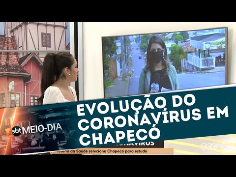 Evolução do Coronavírus em Chapecó | SBT Meio-dia (14/05/20)