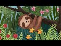 Mindful Breathing Meditation For Kids Sloth Cartoon Video Relaxation Yoga For Children