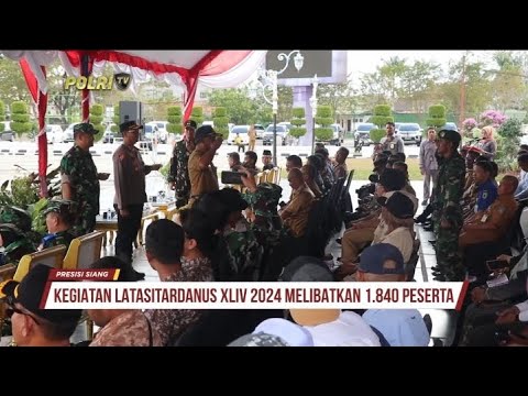 KAPOLRES PASER SAMBUT PESERTA LATASITARDA NUSANTARA XLIV TAHUN 2024