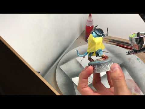 Painting The Ogroid Thaumaturge- hands and feet