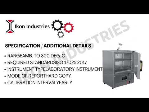 Calibration Of Lab Oven