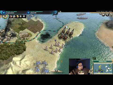 Civilization 5 Marathon Mode (Greek) Episode 8.5 Start of the End of the World!