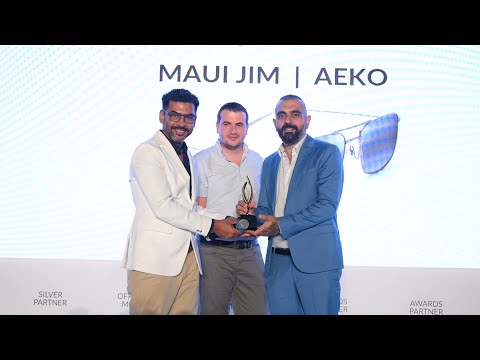 MAUI JIM – AEKO Wins The Best New Sunglass Model (Popular) Category At VP Awards 2023